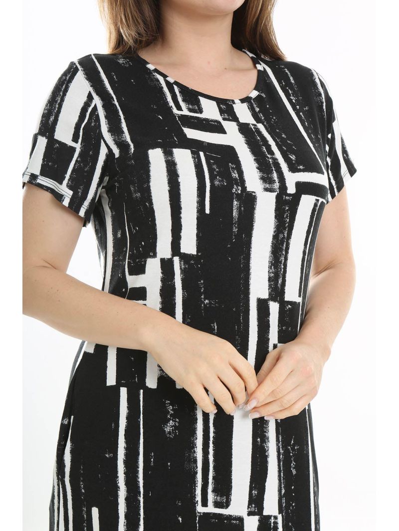 Платье из вискозы для полных