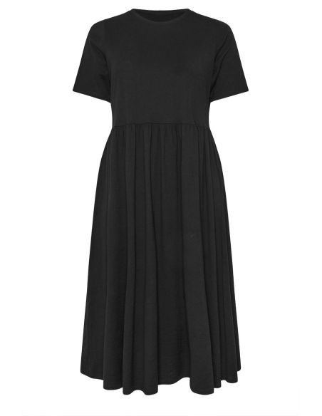 Juoda suknelė apkūnioms