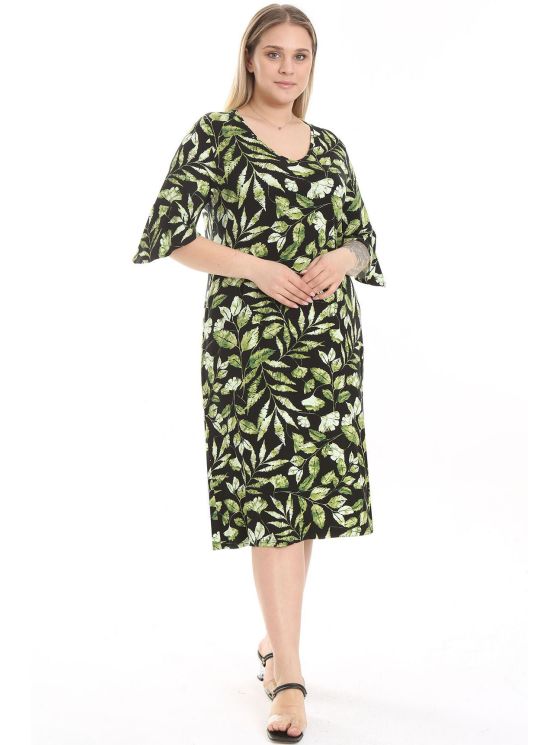 Узорчатое платье 2