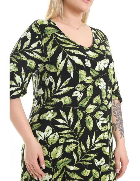 Узорчатое платье