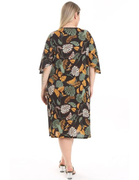 Платье с узорами