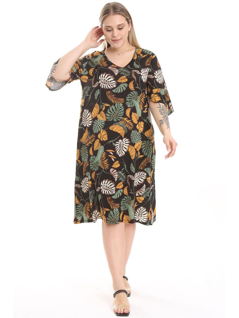 Suknelė su raštais Suknelė su raštais