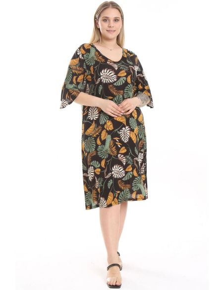 Suknelė su raštais