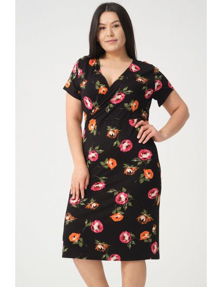 Must lilledega kleit