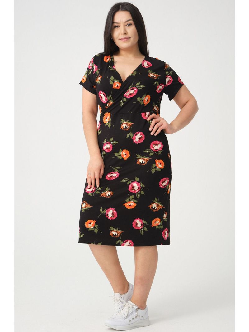 Must lilledega kleit