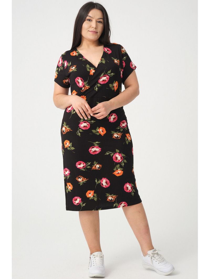 Must lilledega kleit