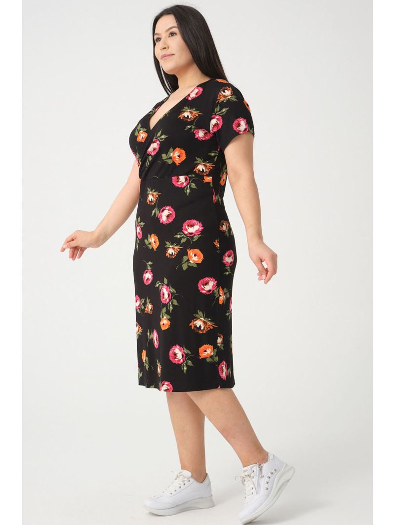 Must lilledega kleit