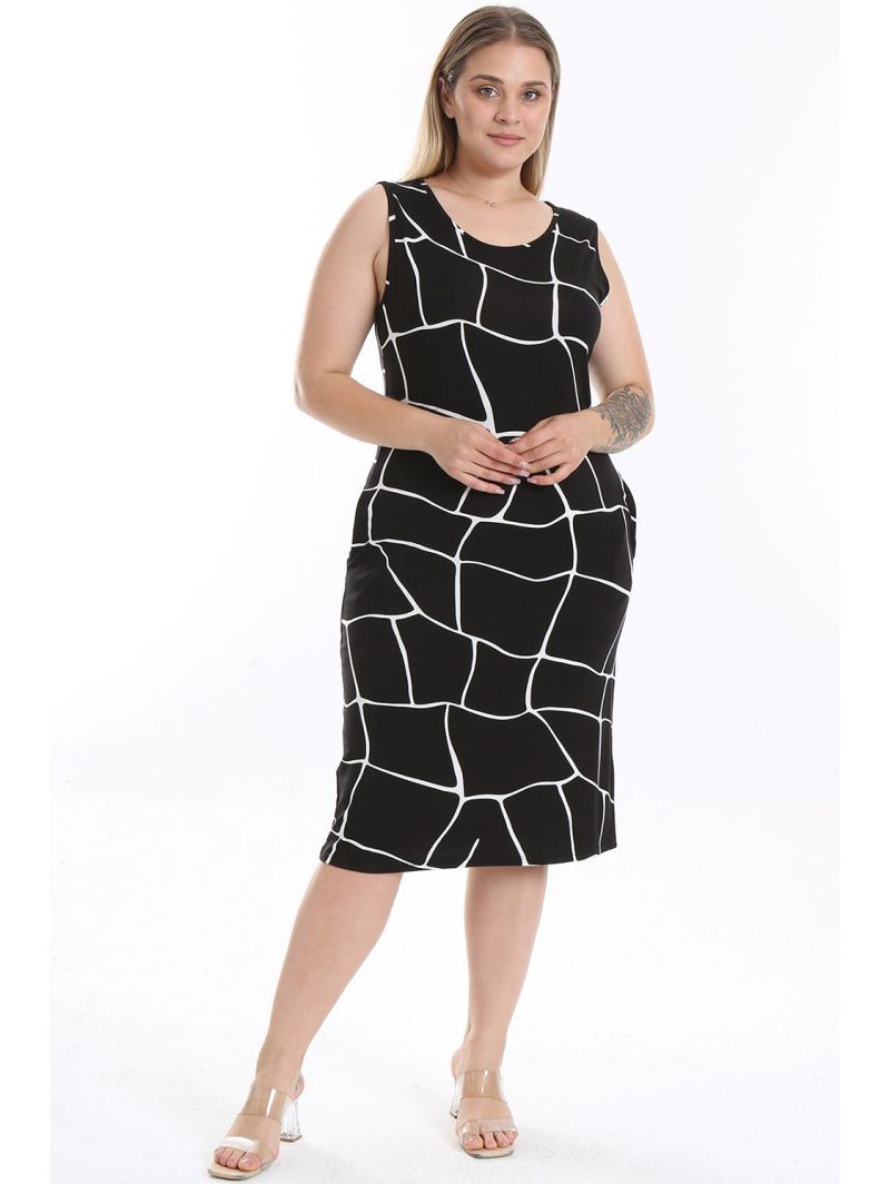 Suvine kleit ilma varrukateta Suvine kleit ilma varrukateta