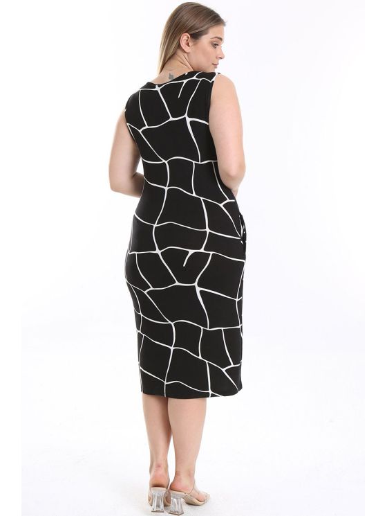 Vasarinė suknelė be rankovių 2