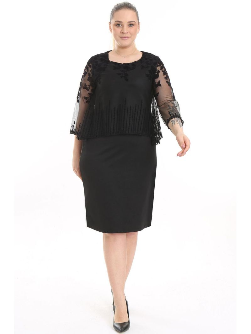 Skaista melna kleita