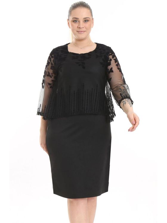 Skaista melna kleita