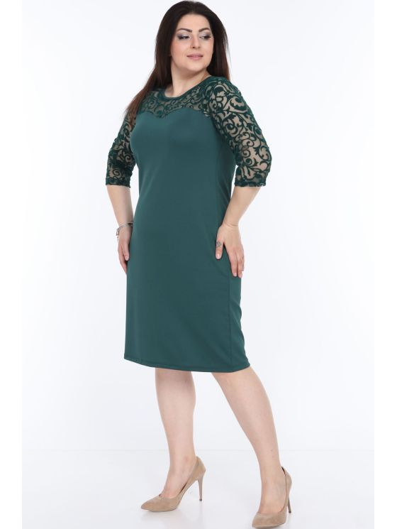 Зеленое платье 2