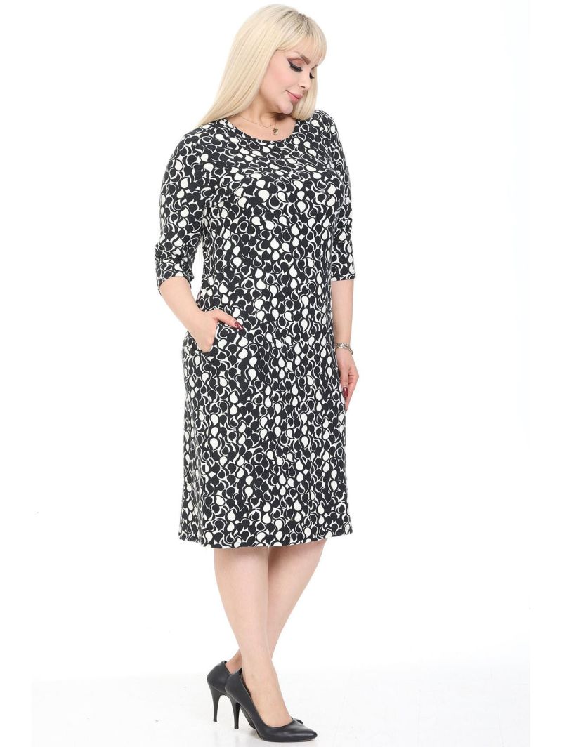 Klasikinė suknelė su kišenėmis Klasikinė suknelė su kišenėmis