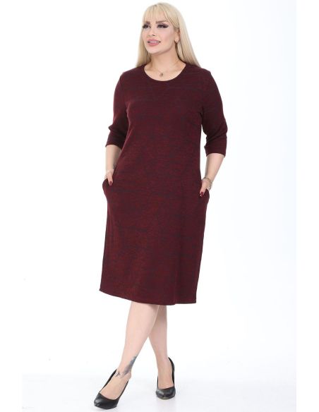 Klasikinė suknelė su kišenėmis