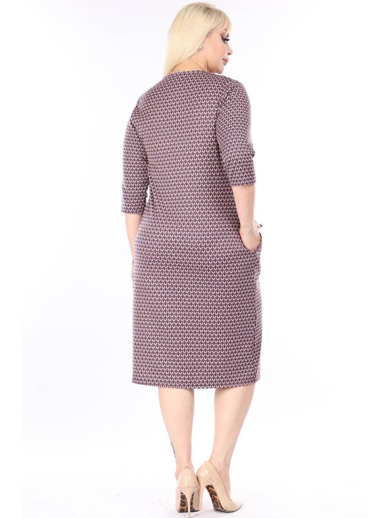 Klasikinė suknelė su kišenėmis