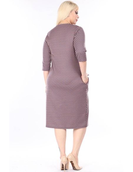 Klasikinė suknelė su kišenėmis