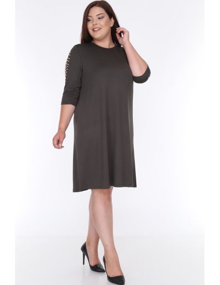 Suknelė su karoliukais