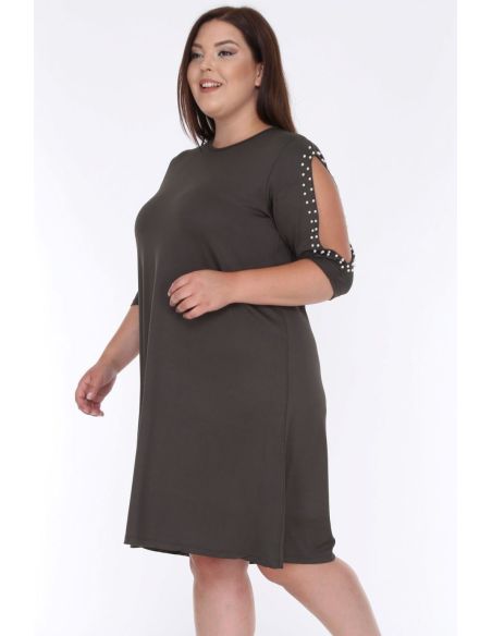 Suknelė su karoliukais