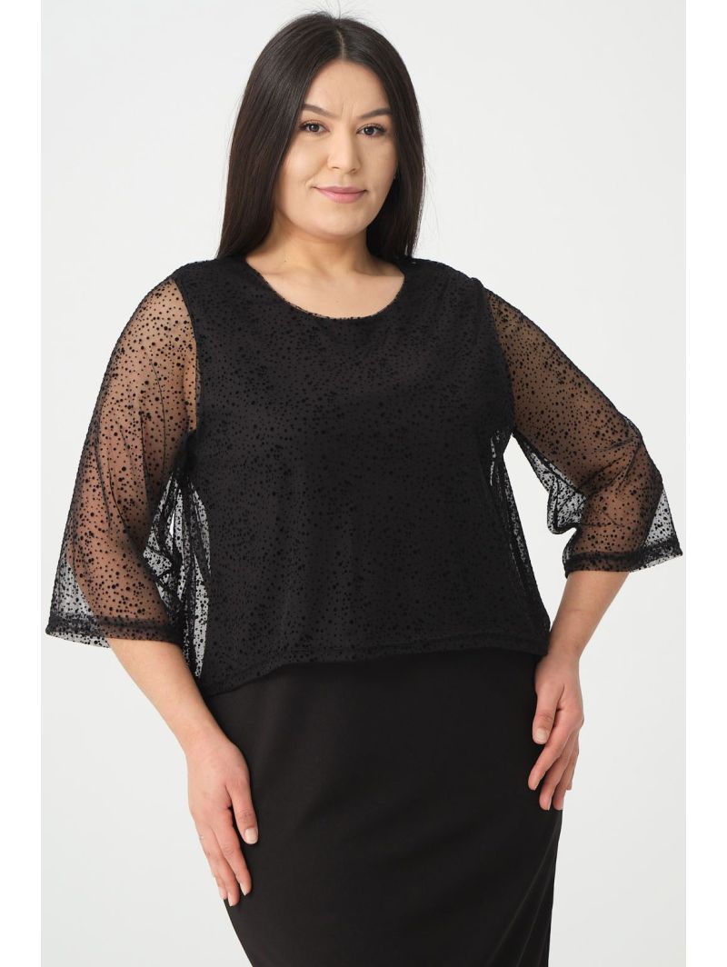 Puošni juoda suknelė Puošni juoda suknelė