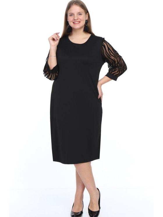 Must kleit 3/4 varrukatega 2