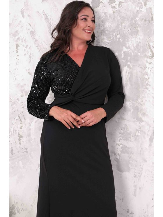 Ilga proginė suknelė 2