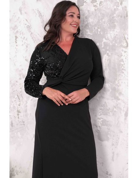 Длинное вечернее платье