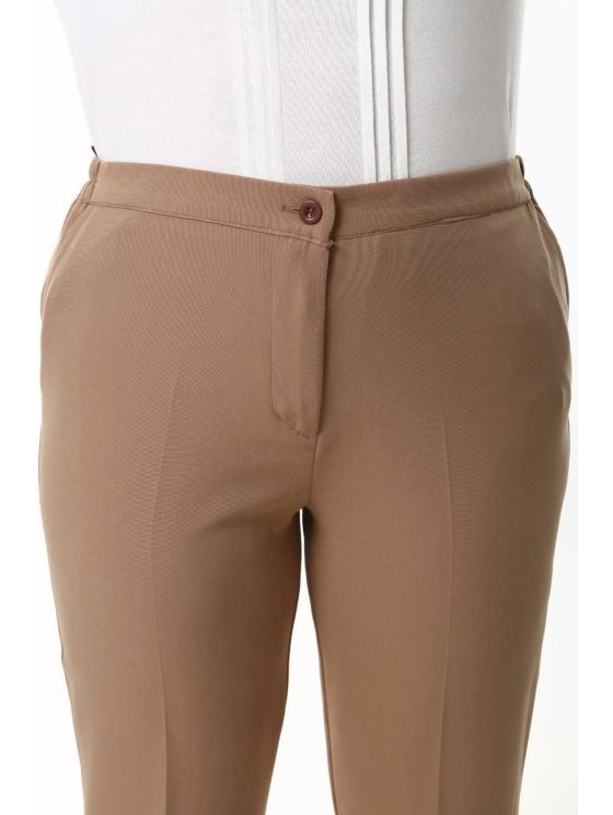 Классические женские брюки на молнии. 2