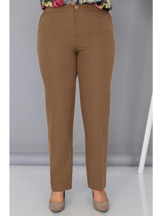 Klasiskas sieviešu bikses ar rāvējslēdzēju