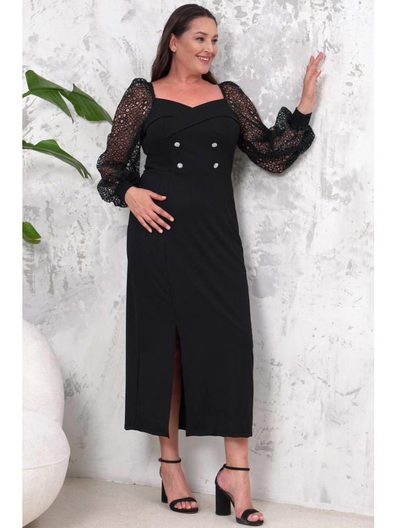 Длинное праздничное платье