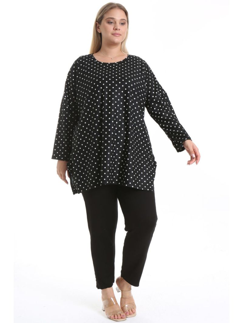 Polka Dot Plus Size pluus