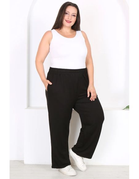 Sportinės didelių dydžių kelnės