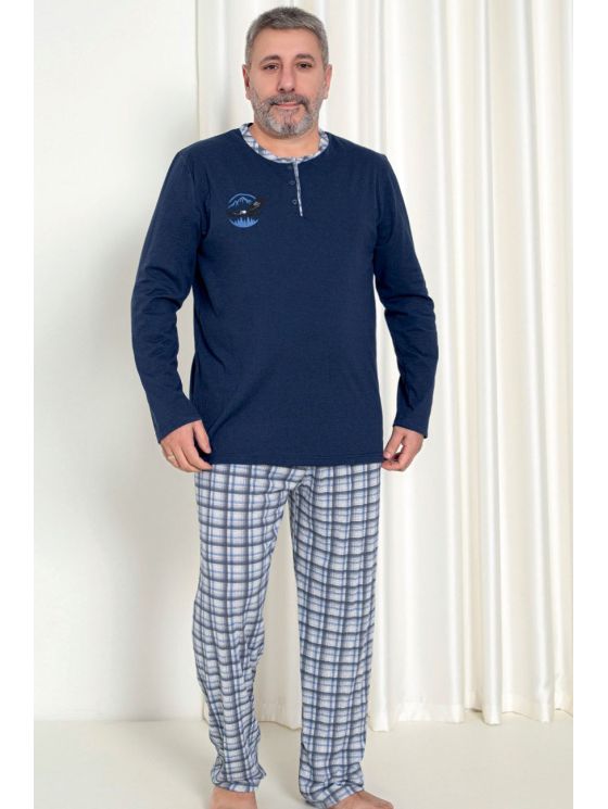 Мужская пижама больших размеров