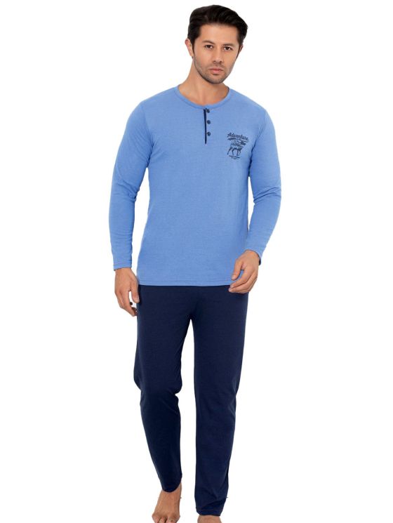 Vīriešu pidžamas ar biksēm