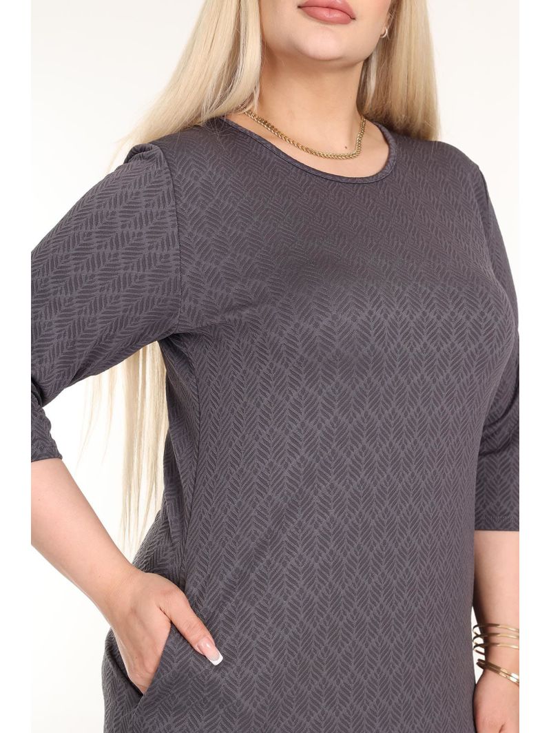 Классическое платье с карманами Классическое платье с карманами