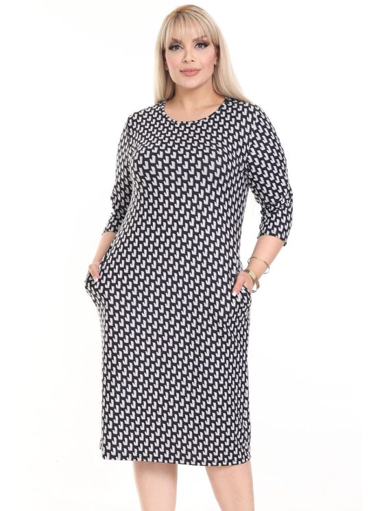 Классическое платье с карманами