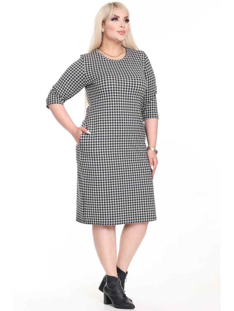 Классическое платье с карманами Классическое платье с карманами