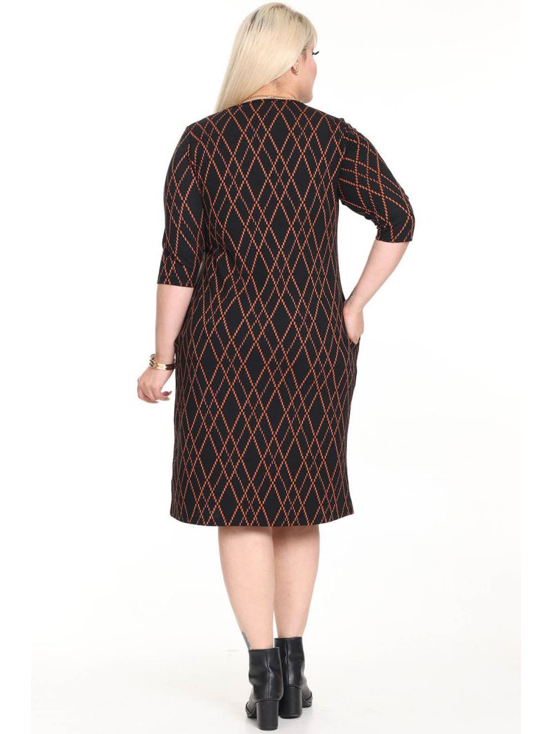 Классическое платье с карманами Классическое платье с карманами