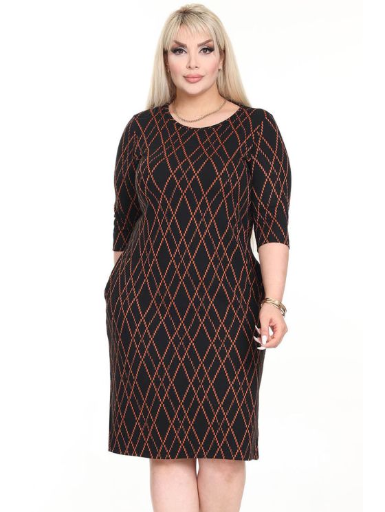 Классическое платье с карманами