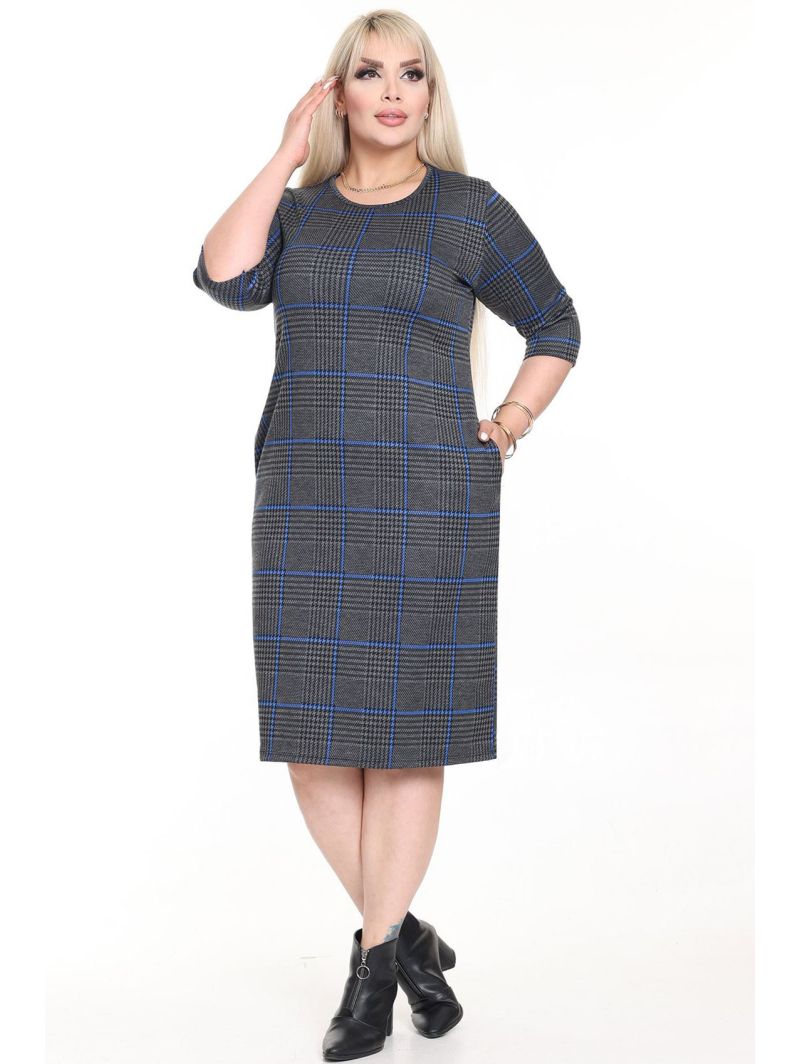 Klasiska kleita ar kabatām Klasiska kleita ar kabatām