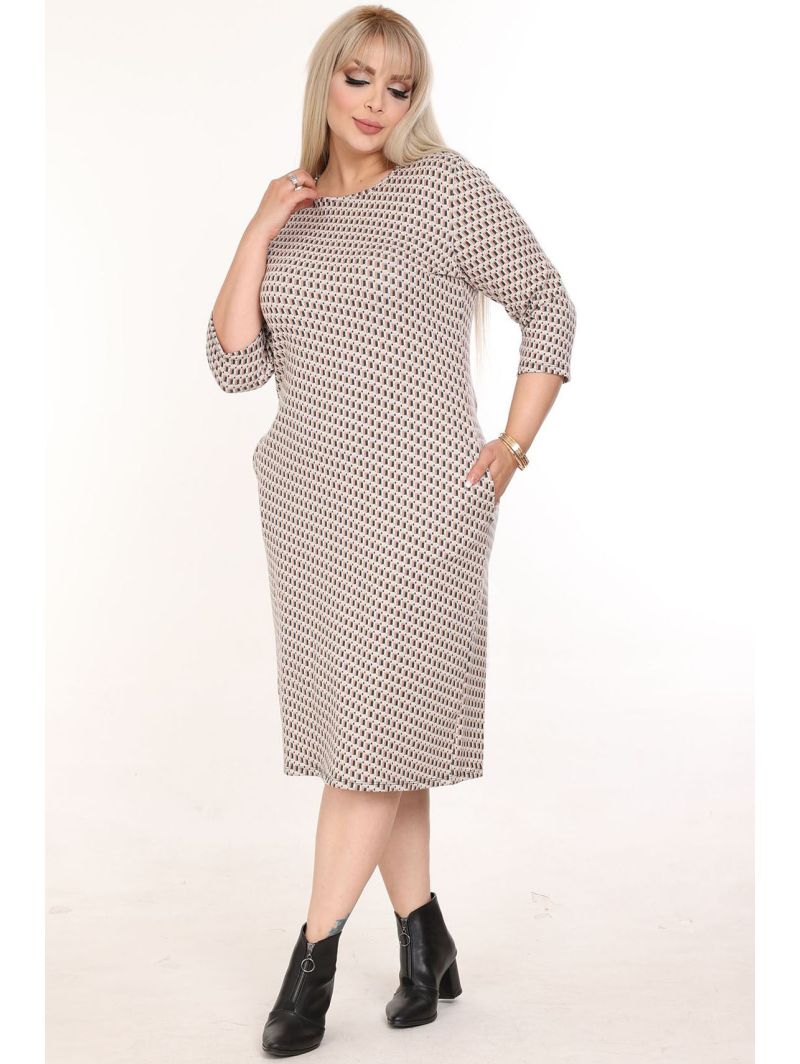 Классическое платье с карманами Классическое платье с карманами