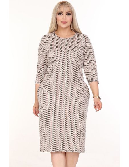 Классическое платье с карманами