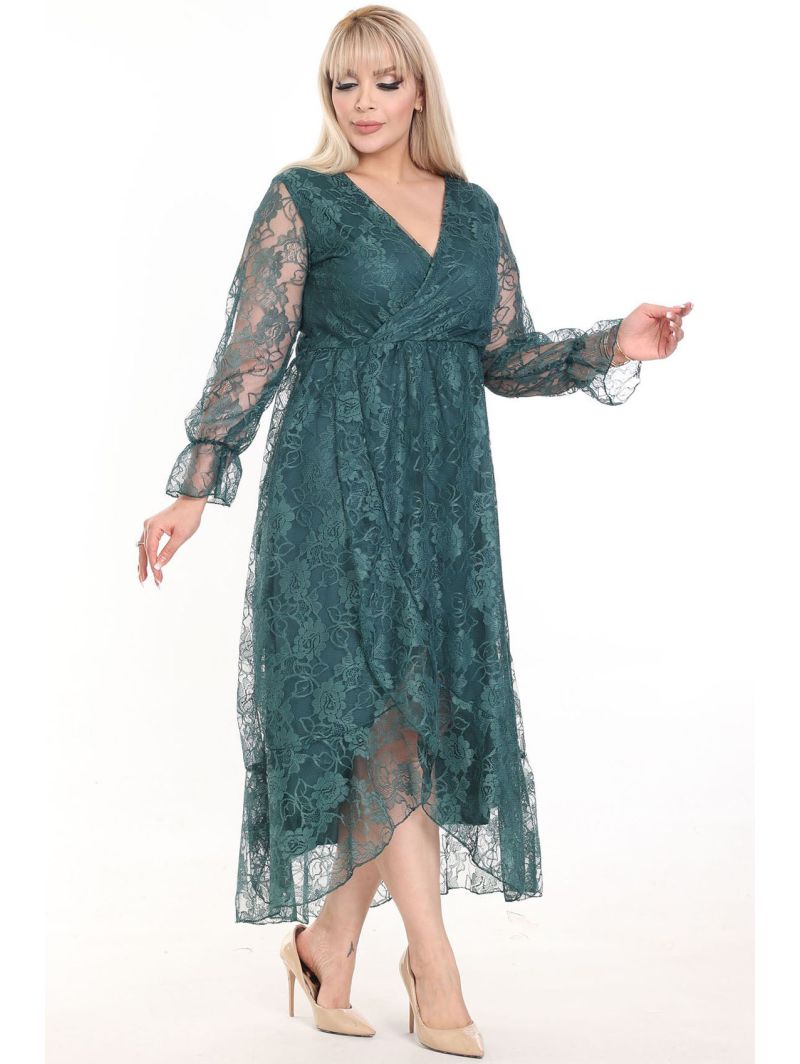 Pikk elegantne pitsiga kleit Pikk elegantne pitsiga kleit