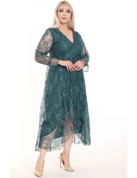 Pikk elegantne pitsiga kleit