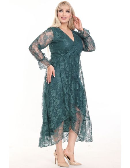 Pikk elegantne pitsiga kleit