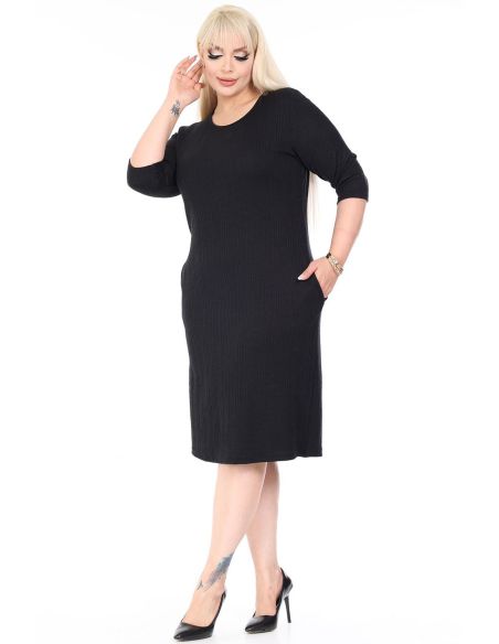 Klasiska kleita ar kabatām