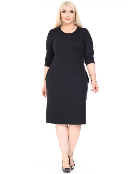 Классическое платье с карманами