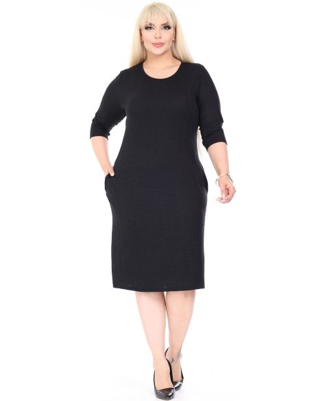 Классическое платье с карманами