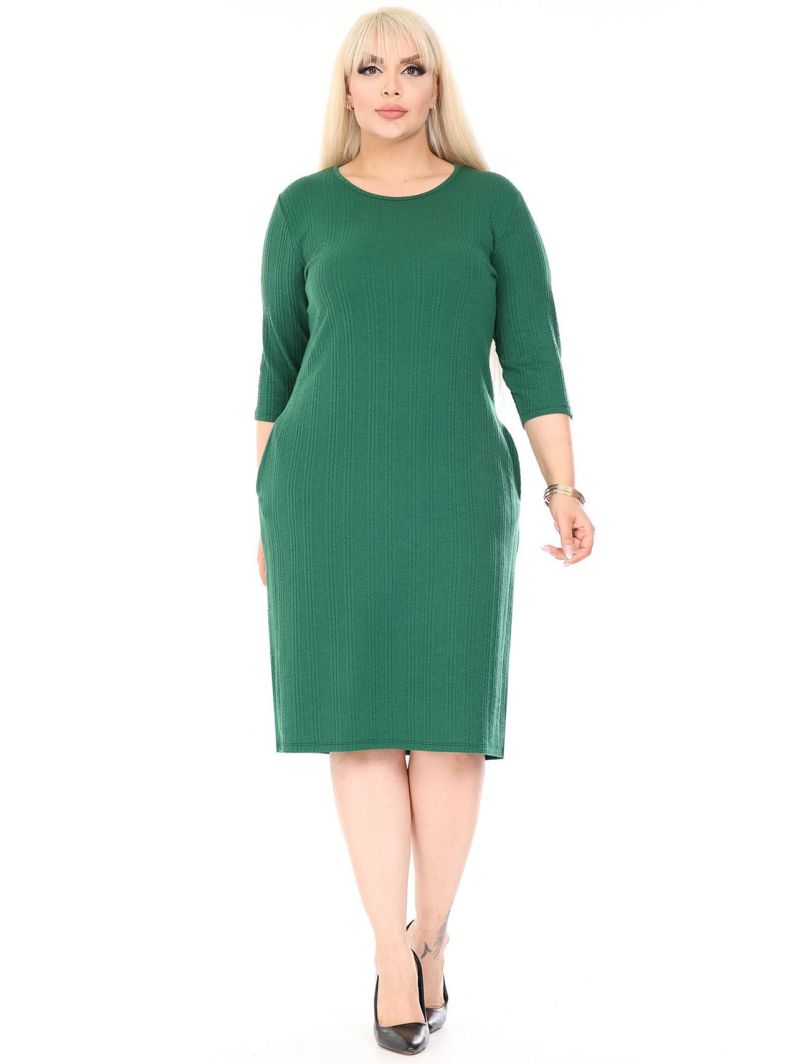 Klasiska kleita ar kabatām Klasiska kleita ar kabatām