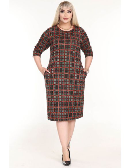 Классическое платье с карманами