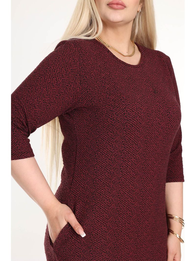 Klasikinė suknelė su kišenėmis Klasikinė suknelė su kišenėmis